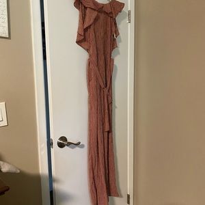 Anthropologie Striped Jumpsuit